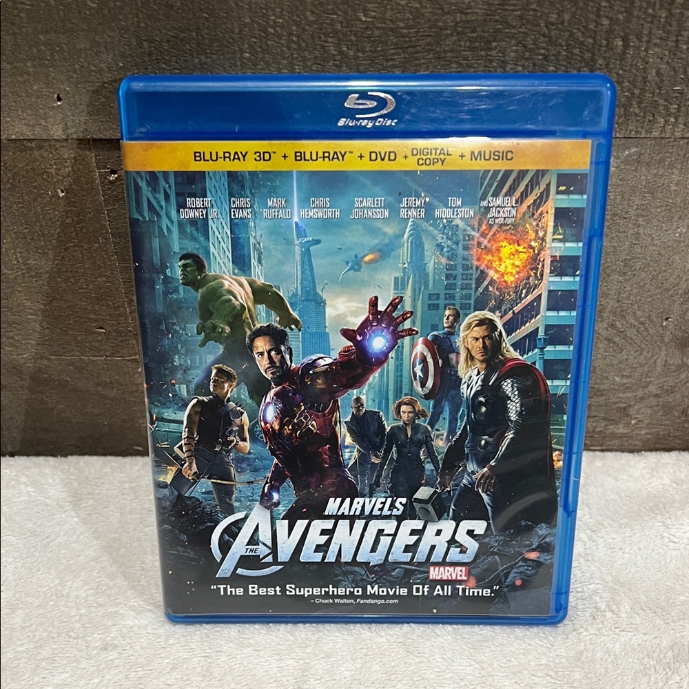 Marvel Avengers Blu-ray & DVD